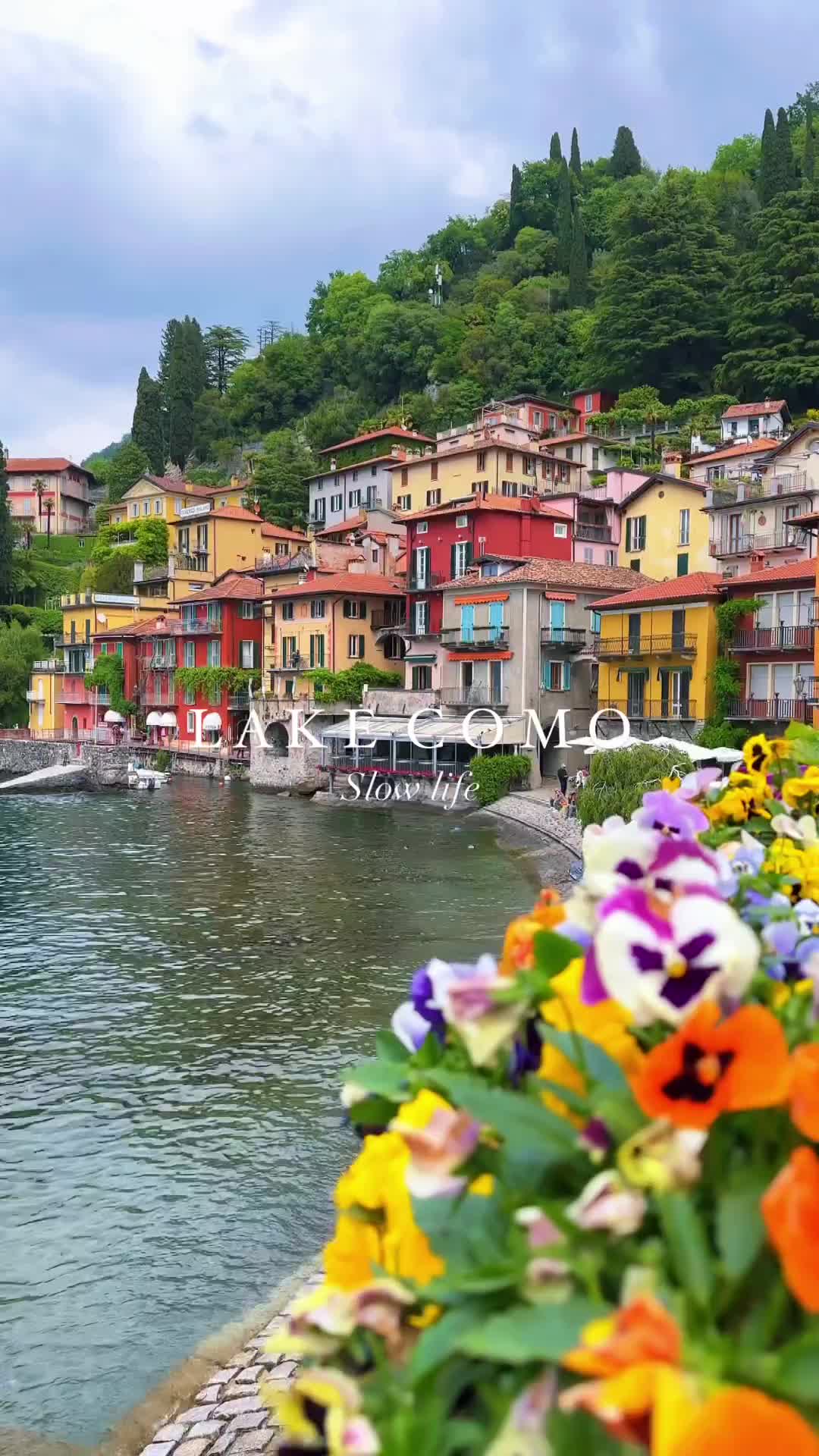 Slow Life in Lake Como, Italy – Tranquil Scenic Views