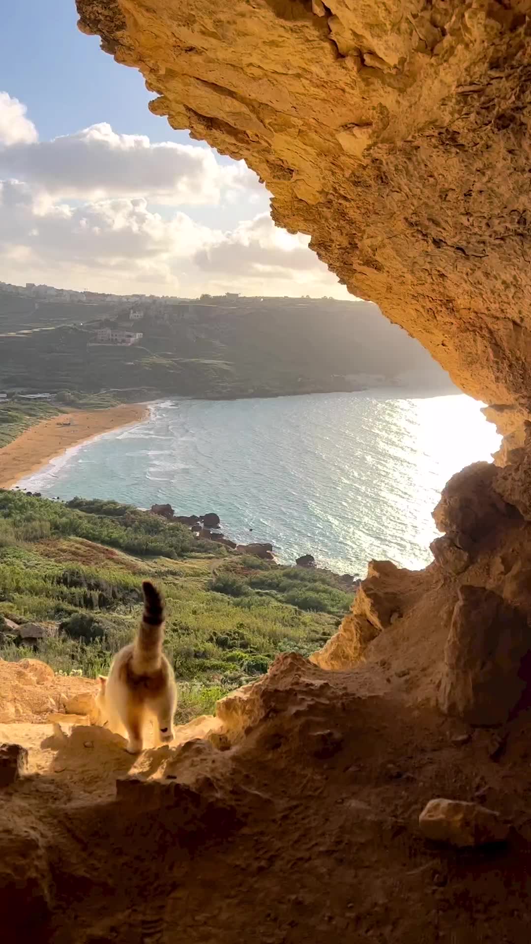 Stunning Views from Tal-Mixta Cave, Gozo Island