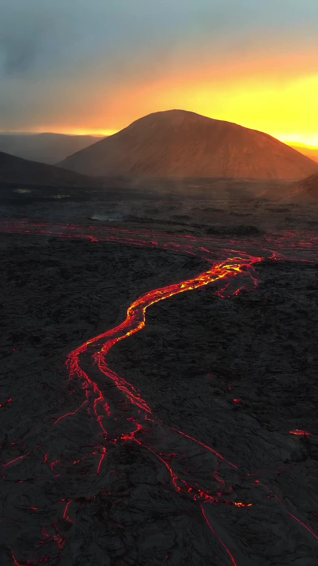 New Earth: Volcanic Dawn in Iceland's Akureyri