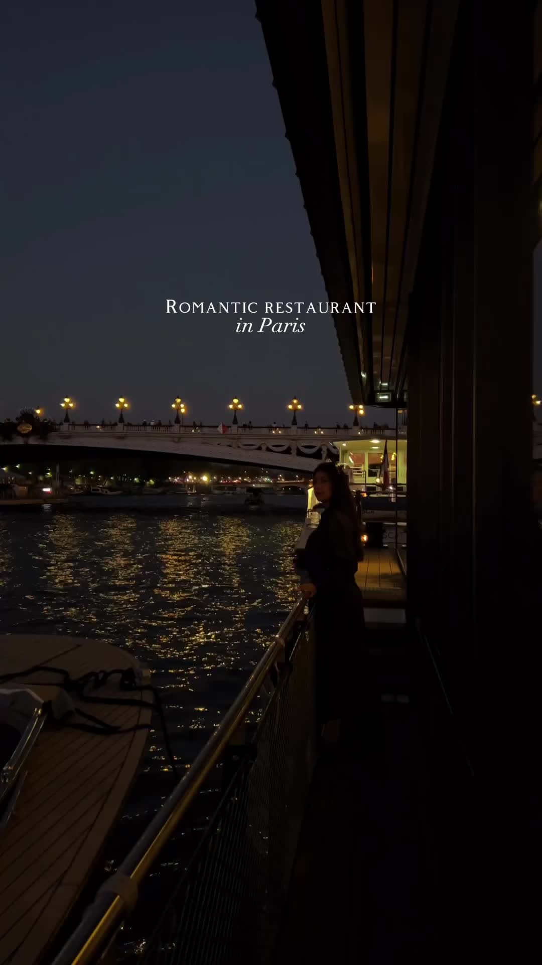 Romantic Dining at Riviera Fuga in Paris 🖤