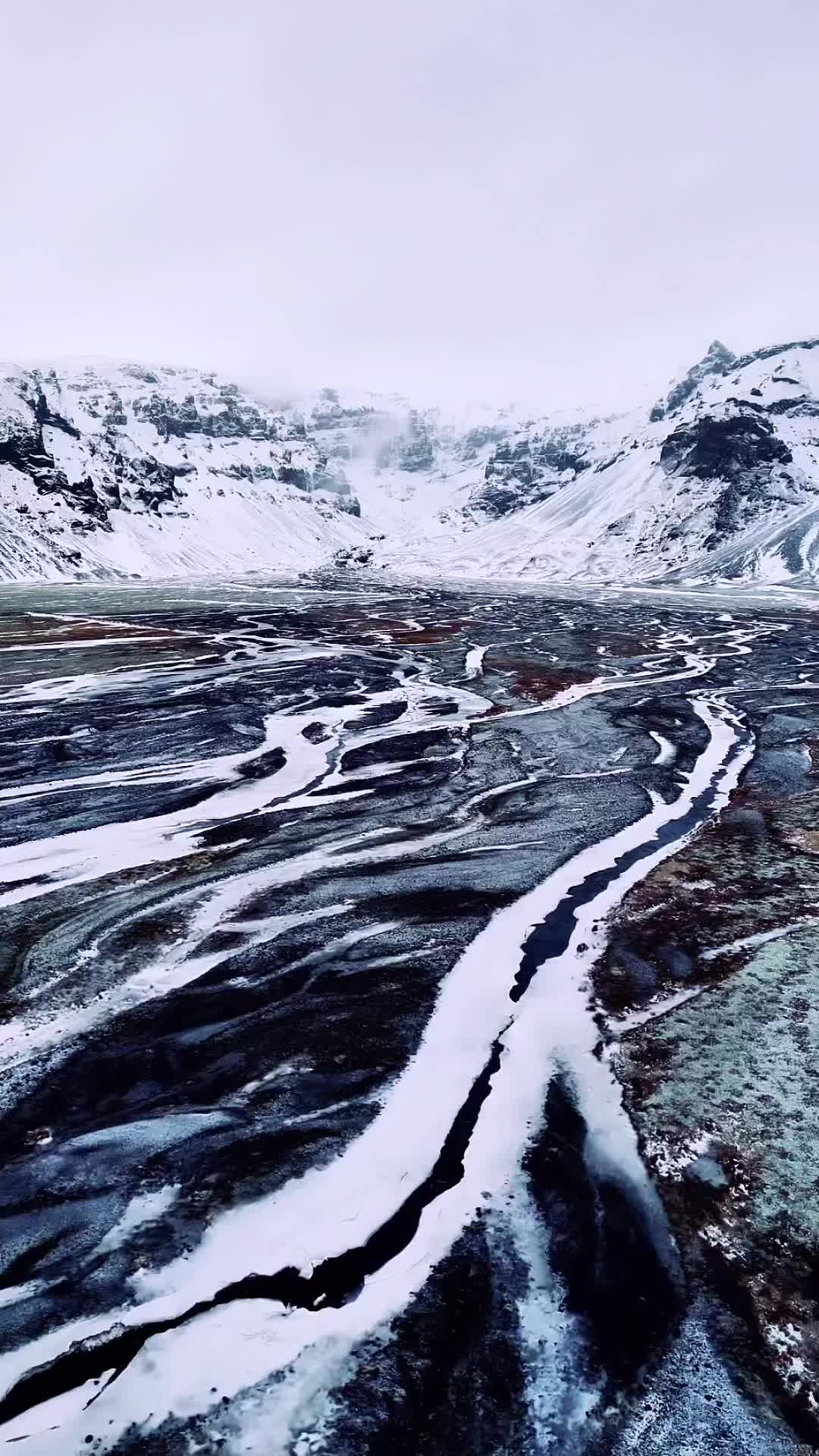 Winter Wonderland in South Iceland: A Scenic Escape