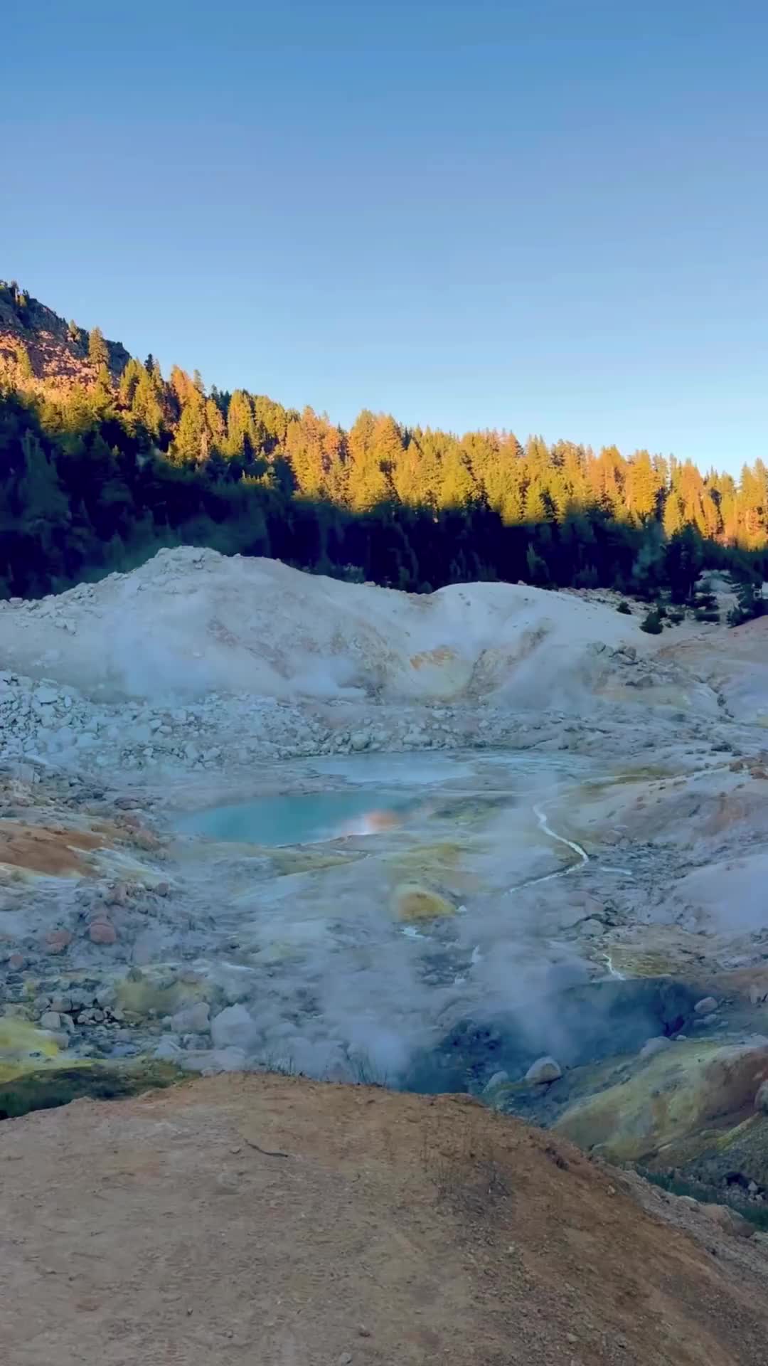 Exploring Bumpass Hell in Lassen Volcanic Park