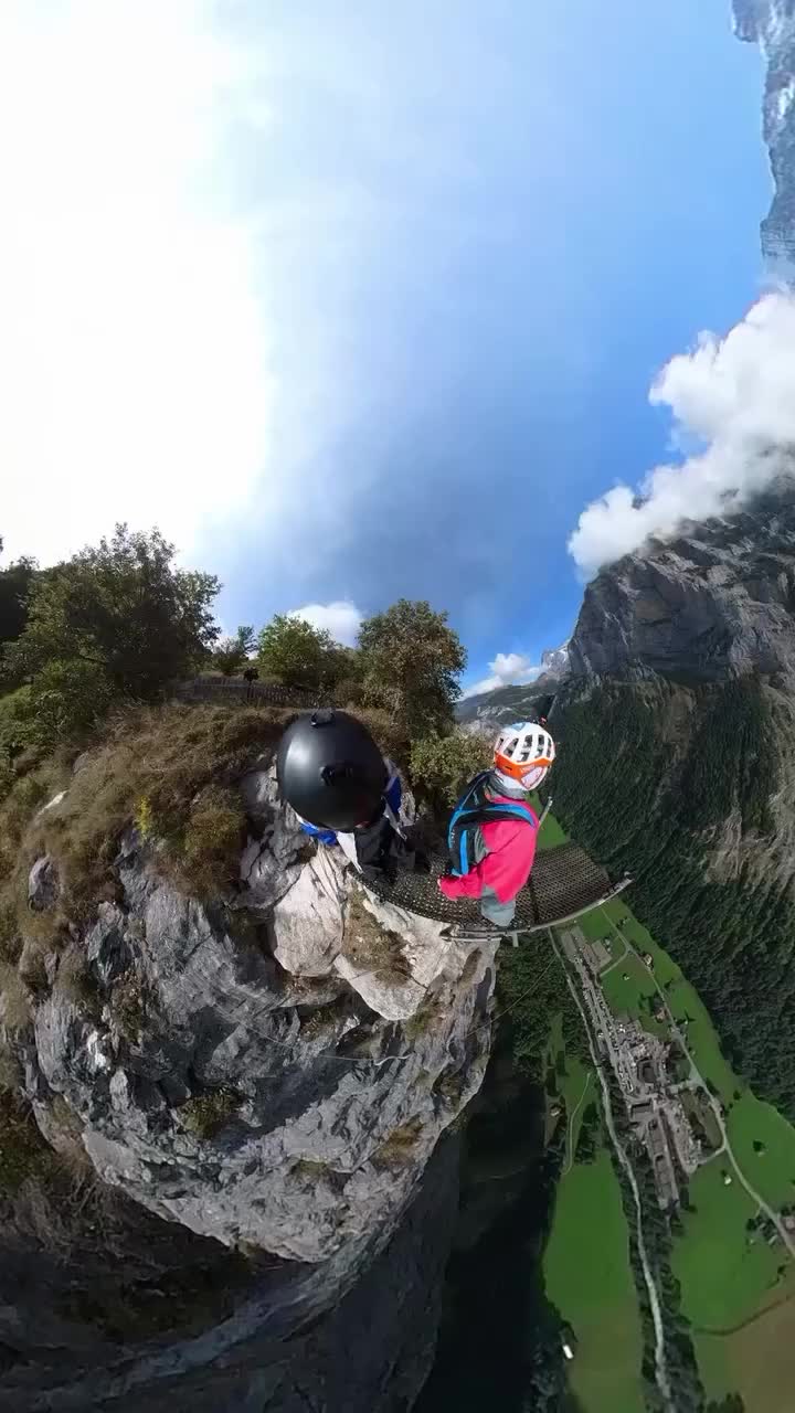 Exciting 2024 BASE Jumping in Lauterbrunnen, Switzerland