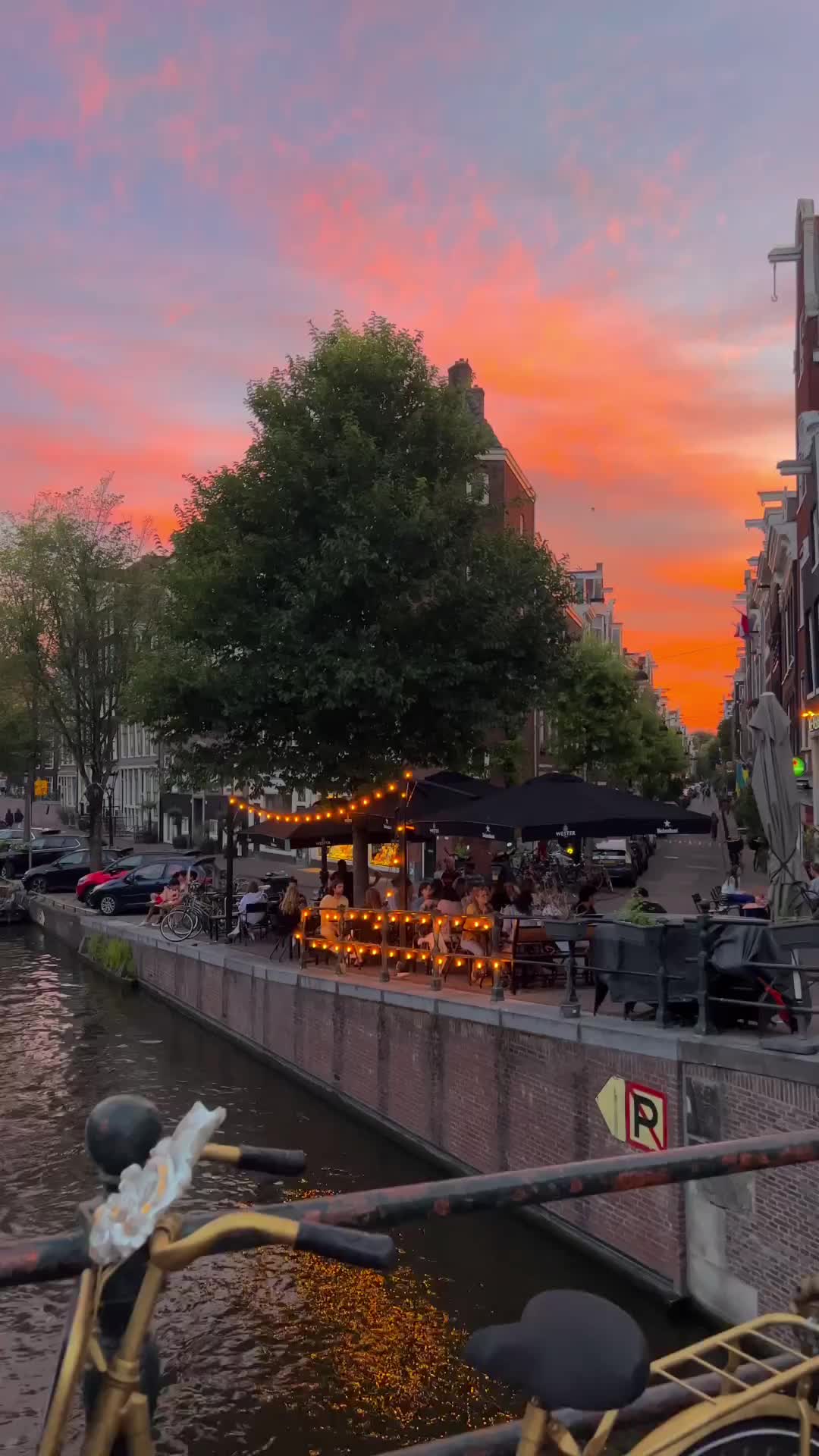 Discover Montelbaanstoren at Dusk in Amsterdam