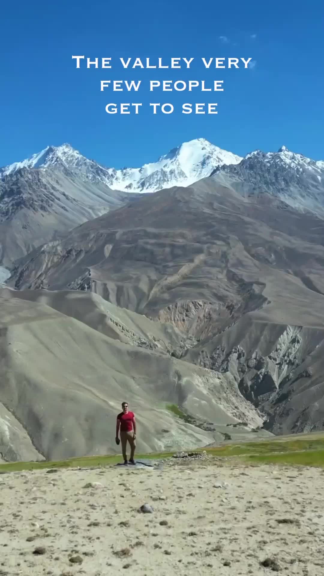 📍Wakhan, Tajikistan 🇹🇯 
I have been to more than 100 countries, and still the scale of Wakhan Valley is unmatched anywhere on the planet. This beautiful place with its endless dreams and rivers, snowclad mountains, chiming bells around the neck of goats, simple people with heart, the size of mountains around them. it is a place of wonder that Phil, my heart with happiness and joy. I felt content just sitting on a small grass field without any material possessions, talking to the mountains and singing with the water.
This will be a beautiful memory forever, because when I am gone, the mountains, the water, the valley will be here…
.
.
.
.
.
#tajikistan #tojikiston #centralasia #wakhan #extremetravel #mountains #offthebeatenpath  #outdoors #getoutside #landscapes #wilderness #landscape_lovers #naturelover #optoutside #roadtrip #instanature #landscapelovers #outdoor #brownboytravels #GlobeTrotter #InstaTravel #Travel #traveltheworld #instapassport #travellife #wanderlust #traveladdict #aroundtheworld #Traveler #Тоҷикистон