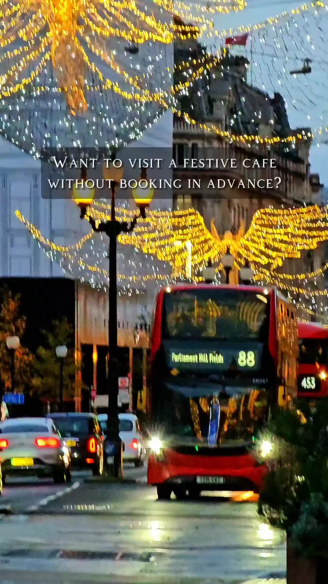 London's Most Festive Coffee Shop on New Bond Street