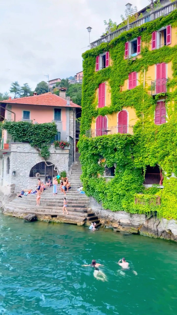 Biraz hayal kuralım mı? 😍🧡🌿

#nesso #como #lagodicomo #italy #travel #reels