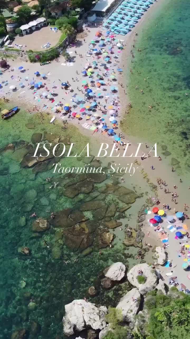 Explore Isola Bella Beach in Taormina, Sicily