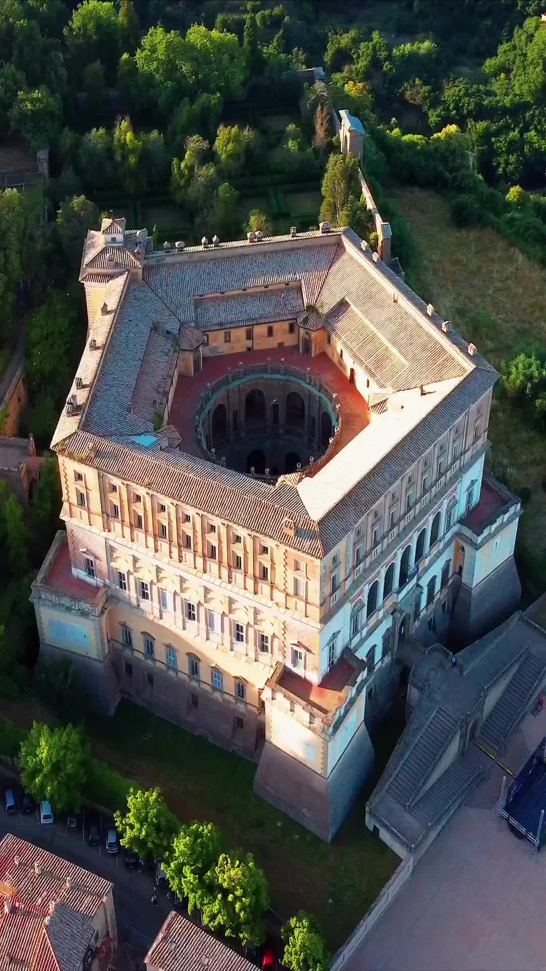 Discover Palazzo Farnese in Caprarola, Italy