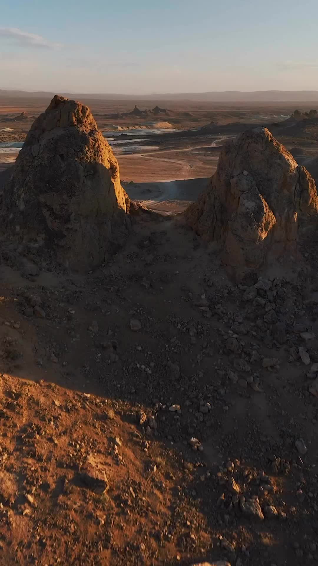 Stunning Mavic 3 Drone Footage | Trona Pinnacles Sunset