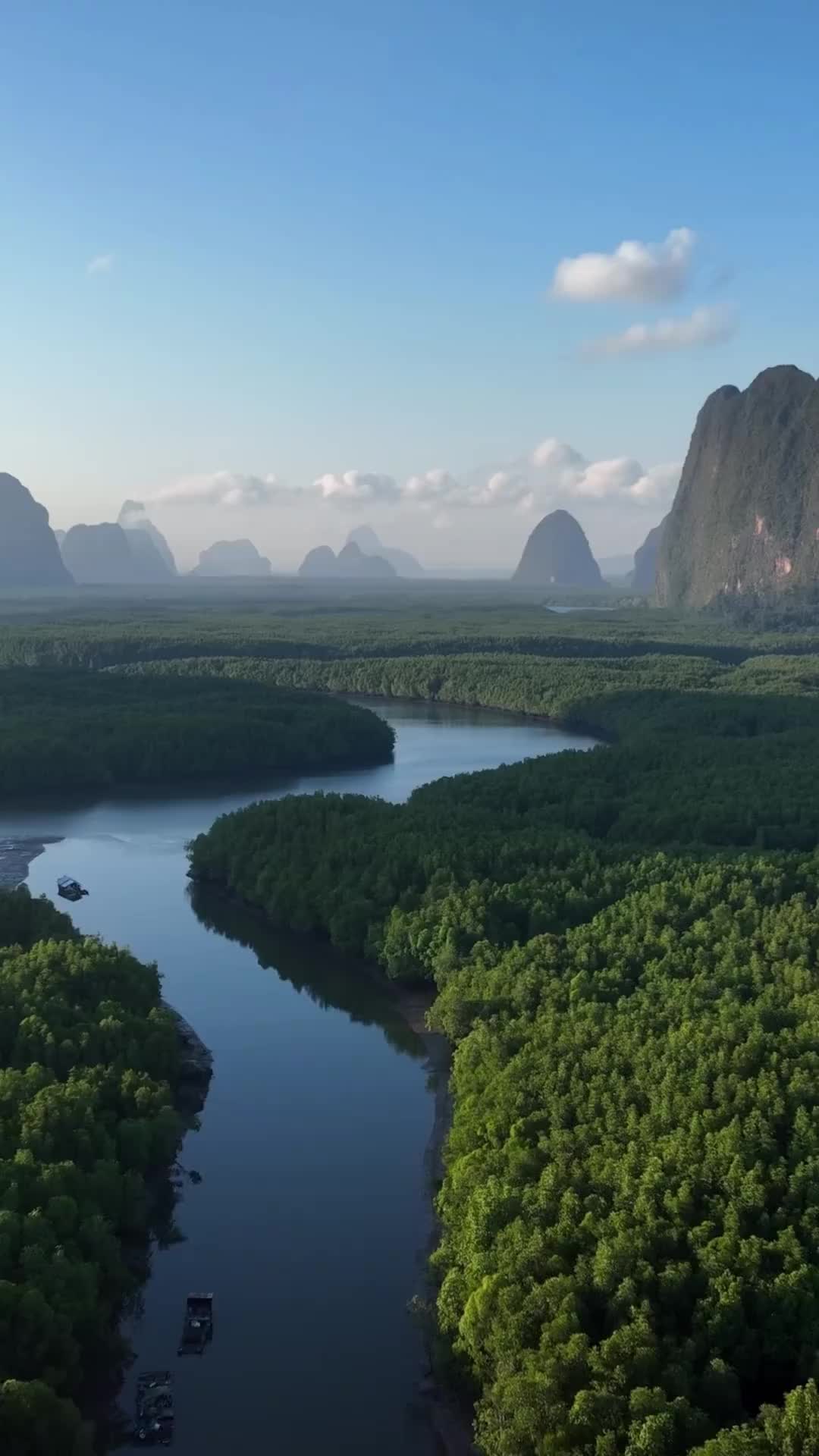 Good Morning from Phang Nga, Thailand - Stunning Sunrise