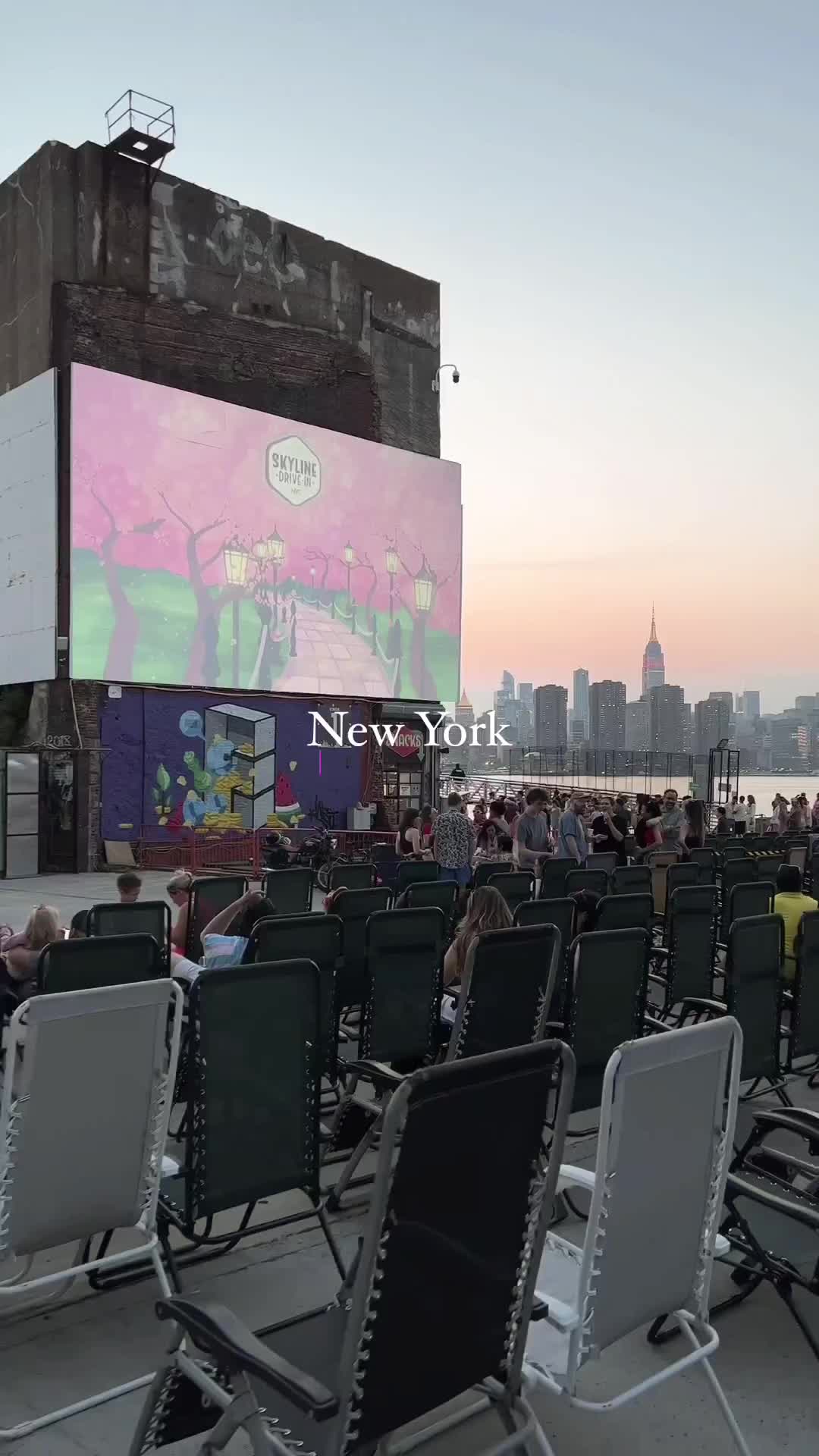 Sunset dreams and Barbie schemes, under New York’s skyline gleams. At the Drive-In, we’ll take flight, as Barbie’s movie lights up the night! ✨

For anyone interested in watching the Barbie movie, on July 28th @skyline_drivein_nyc will be having a public event where the SWOON Barbie Jeep will be making a special appearance with their one of a kind skyline views.
•
#skylinedriveinnyc #newyork #nyc #newyorkcity