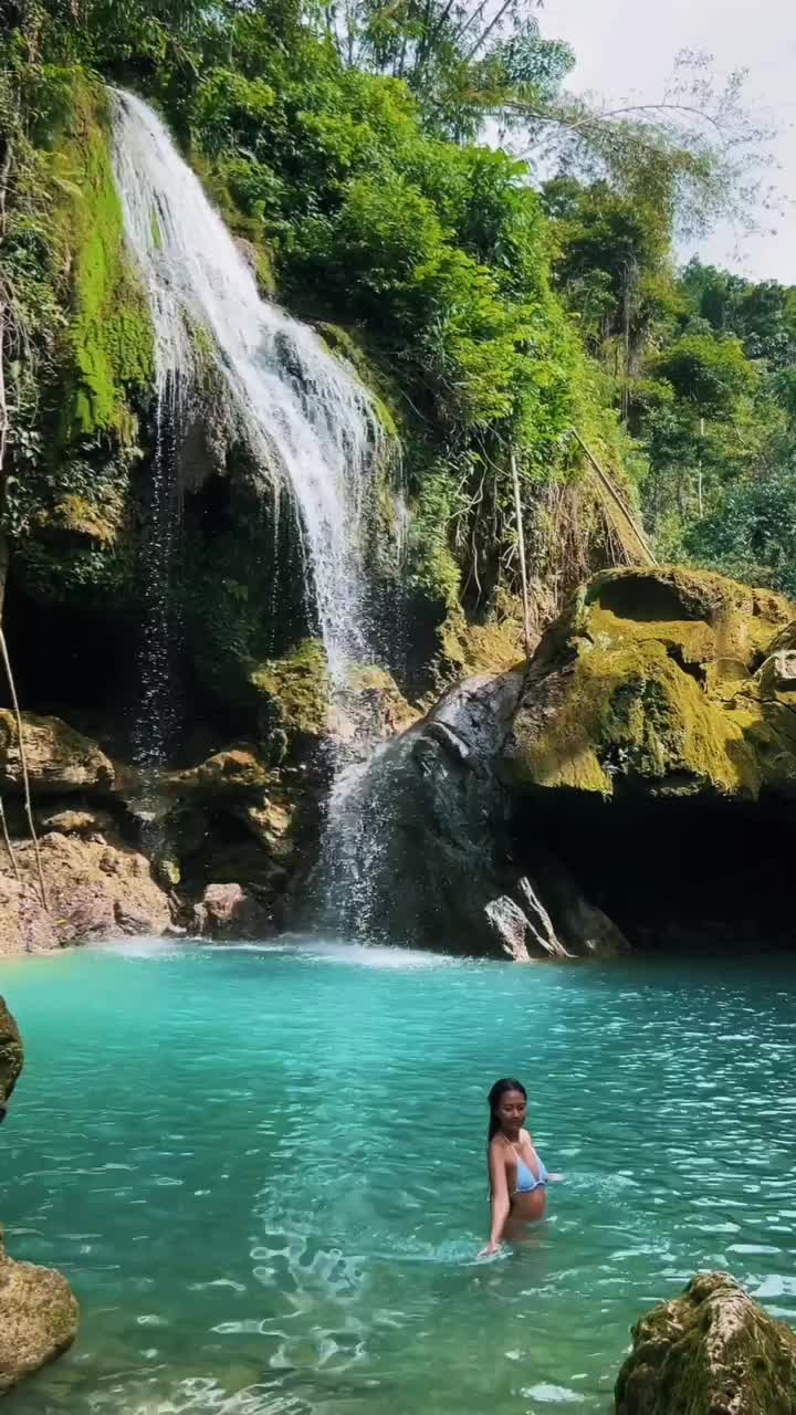 Nature's Tranquility at Cambais Falls, Philippines