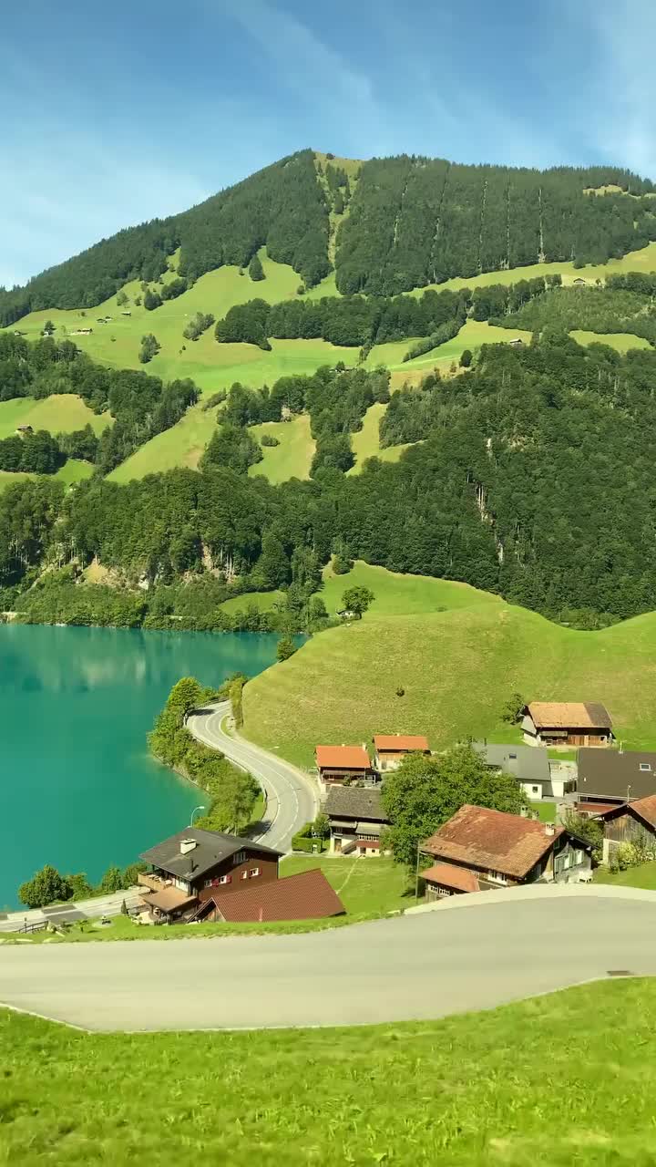 Scenic Swiss Train Ride: Luzern to Lungern & Interlaken