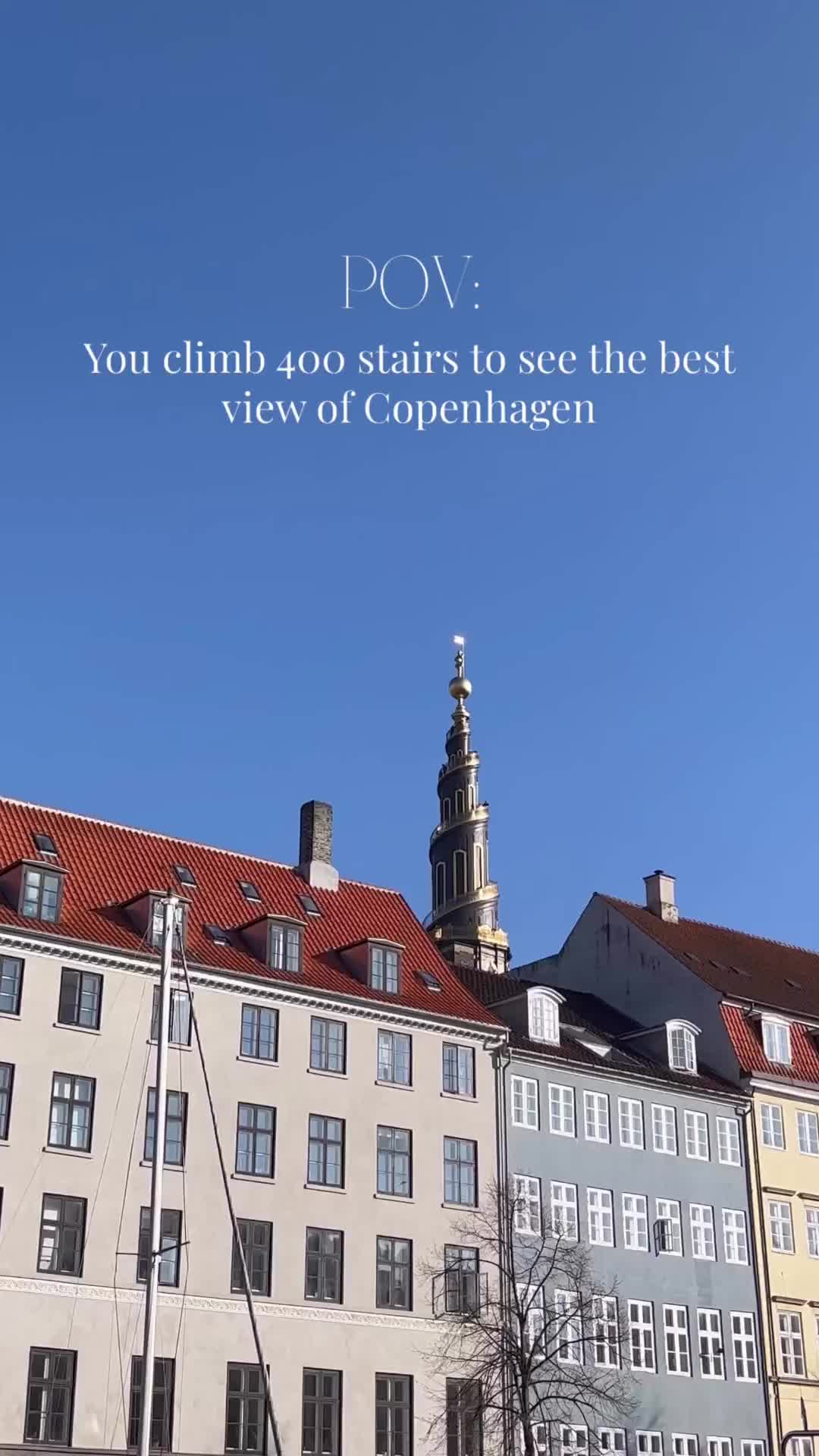 Climb 400 Stairs for Stunning Views in Copenhagen! 🌟