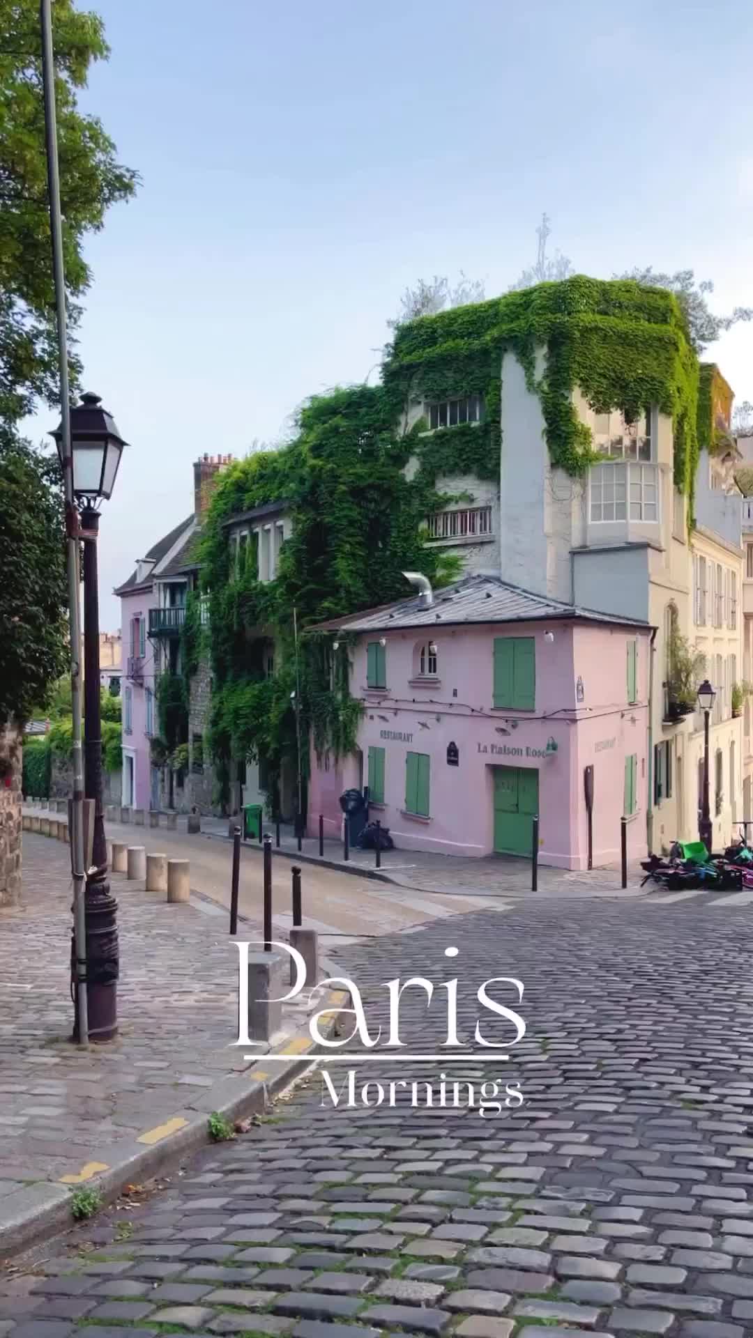 Paris Mornings in Montmartre ☀️