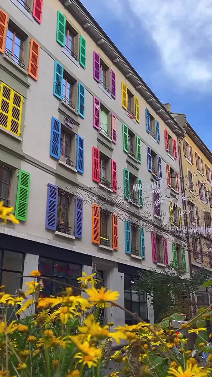 Explore Geneva's Vibrant Rue Lissignol 🌈🤩