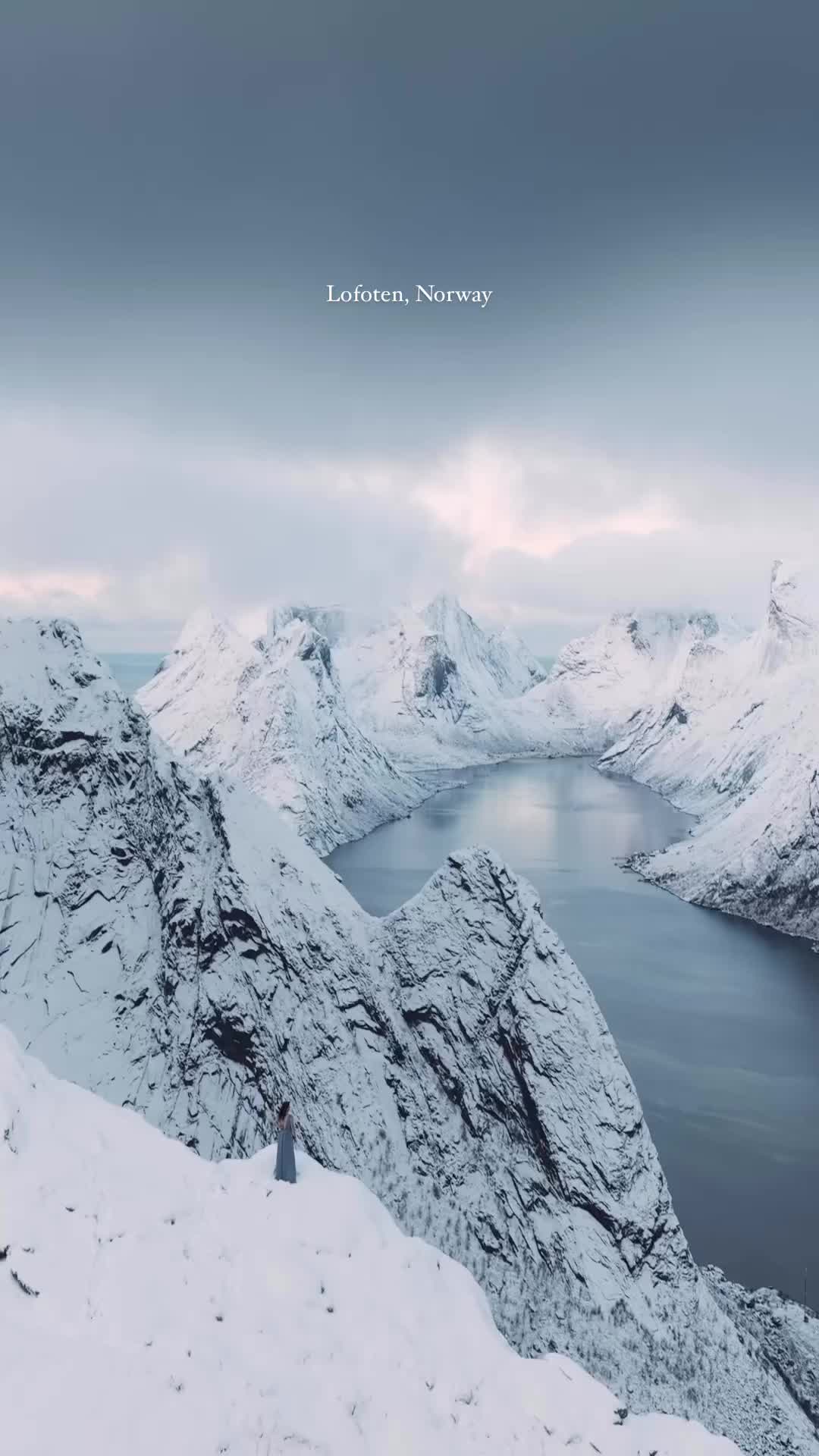 Stunning Winter Scenes in Lofoten, Norway