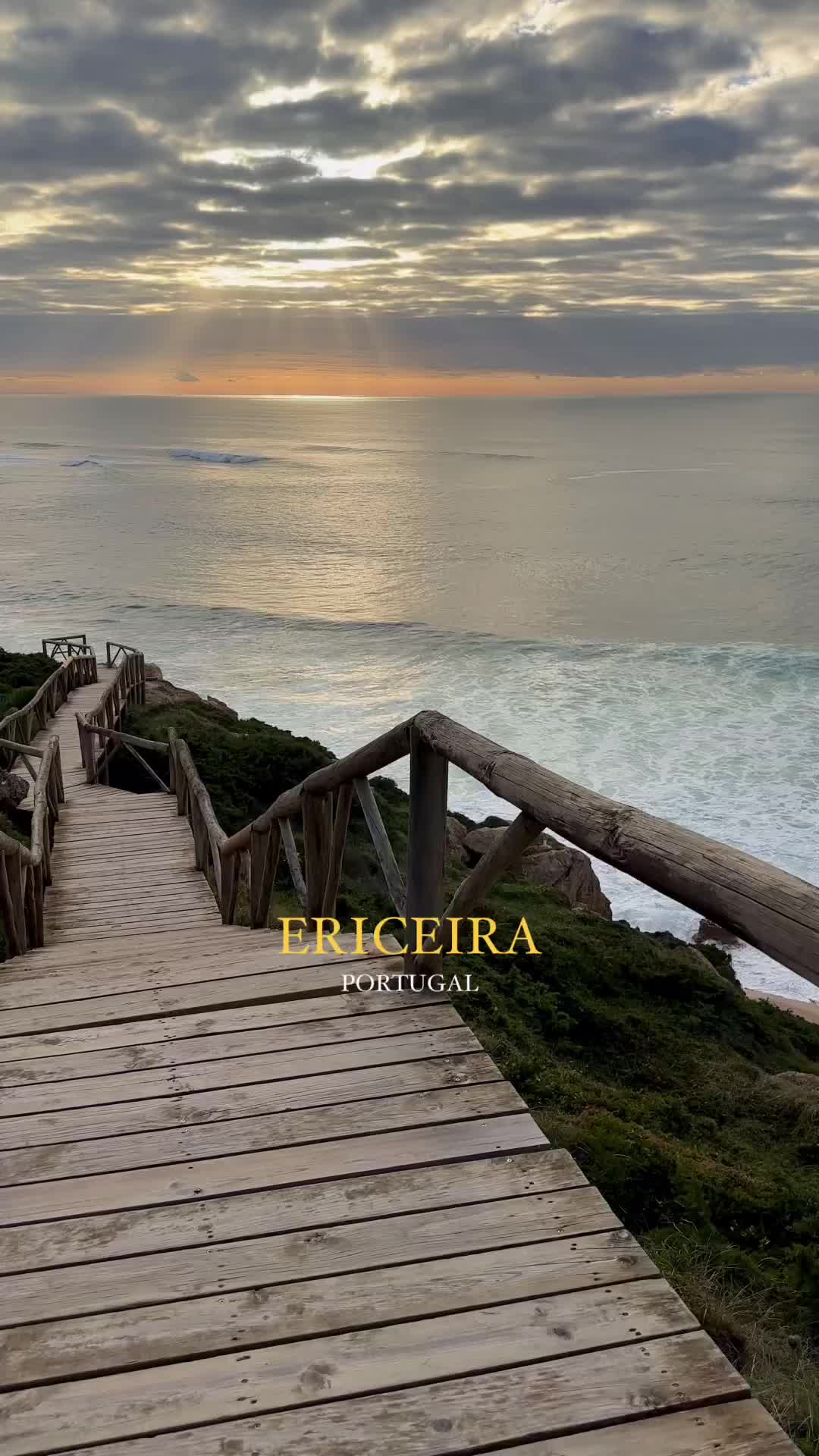 Winter Sunsets at Ribeira d'Ilha, Ericeira, Portugal