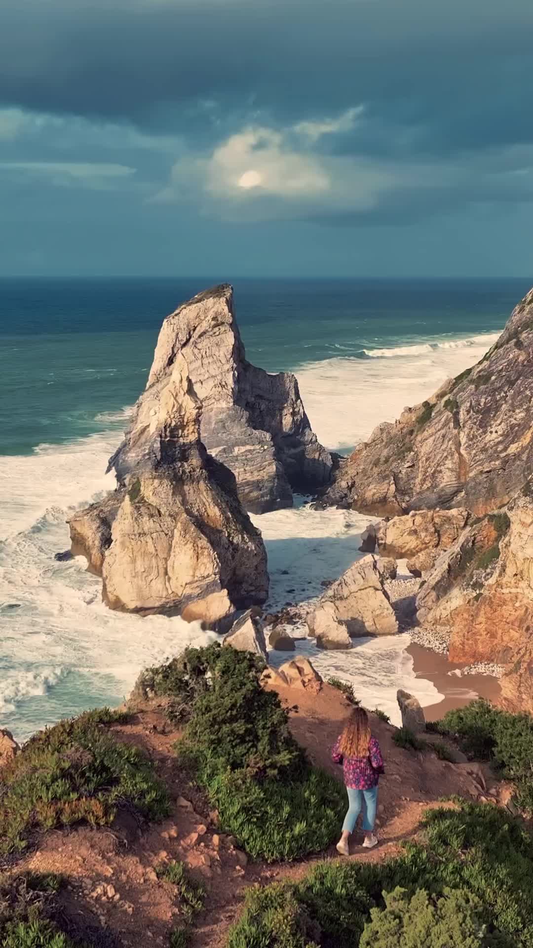 Stunning Beach Adventure at Praia da Ursa, Portugal