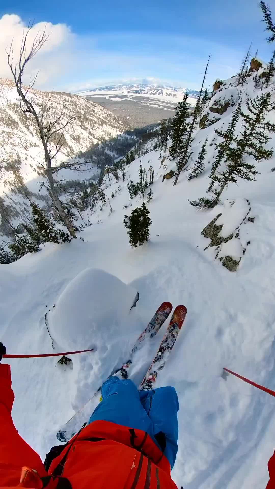 High-Speed Skiing Adventure in Jackson Hole