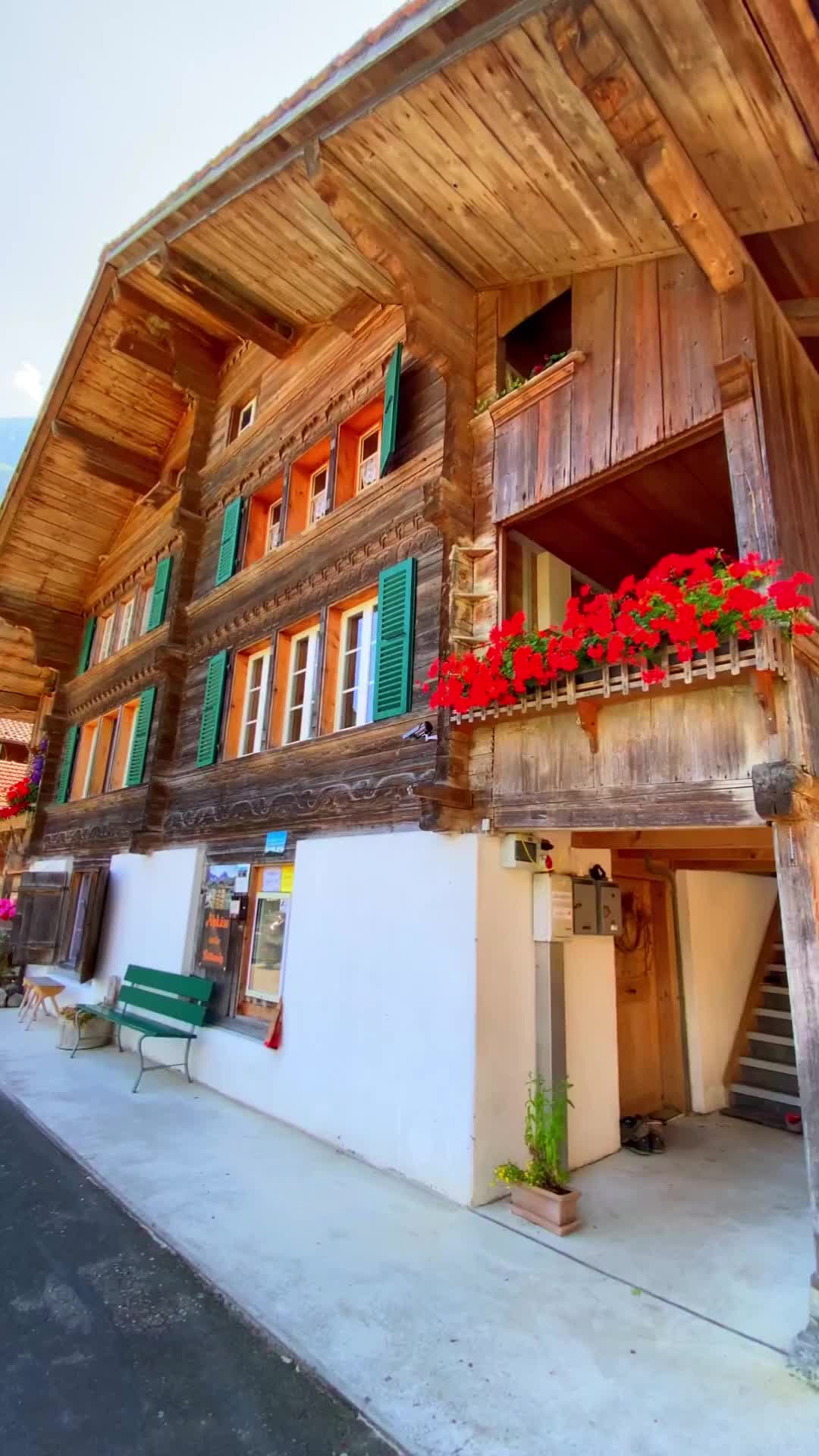 Summer Vibes in Iseltwald Village, Switzerland