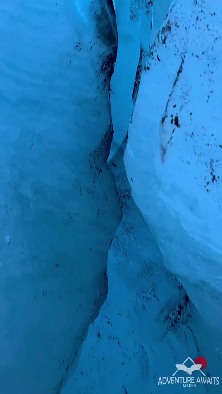 Explore Inside Vatnajokull Glacier's Ice Cave! 🥶