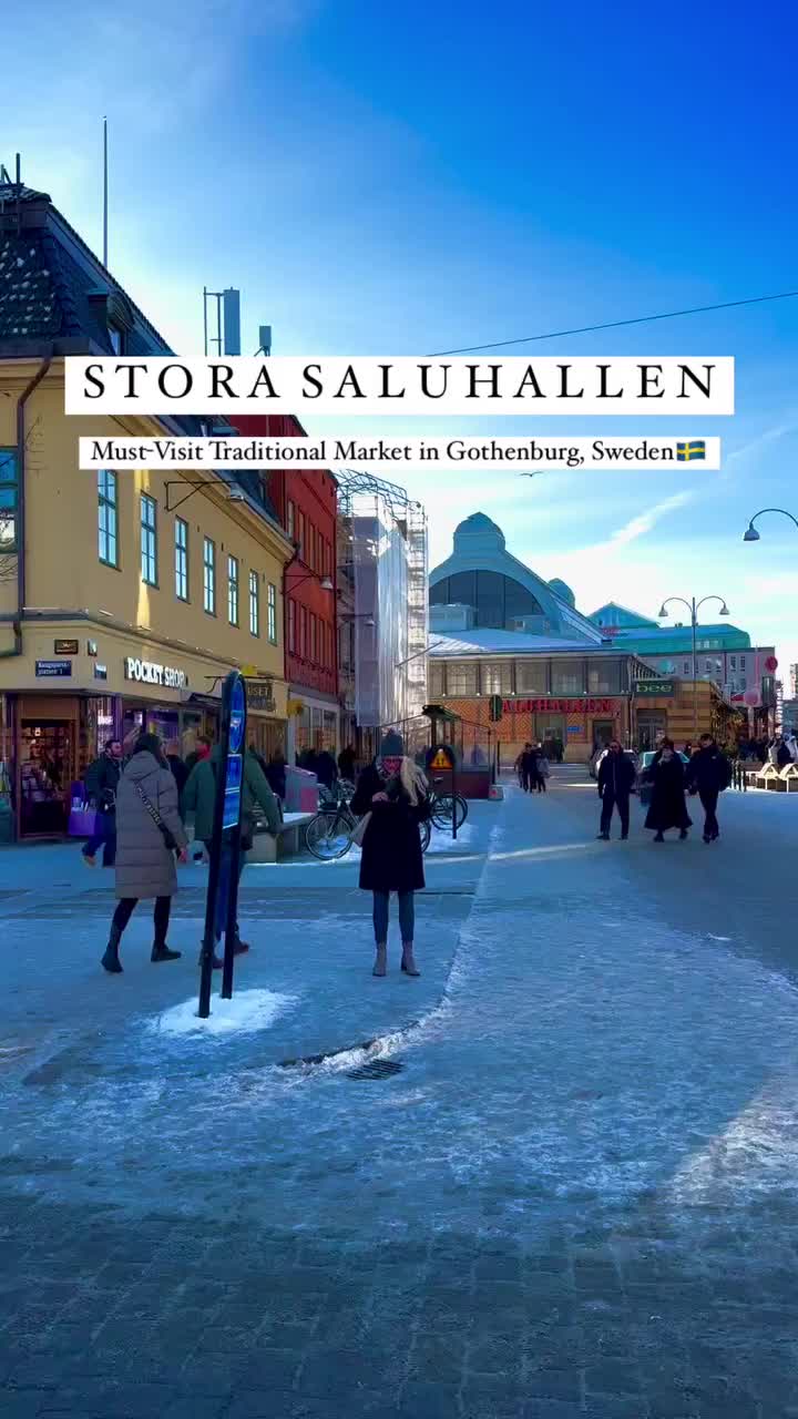 Must-Visit Traditional Market in Gothenburg 🇸🇪