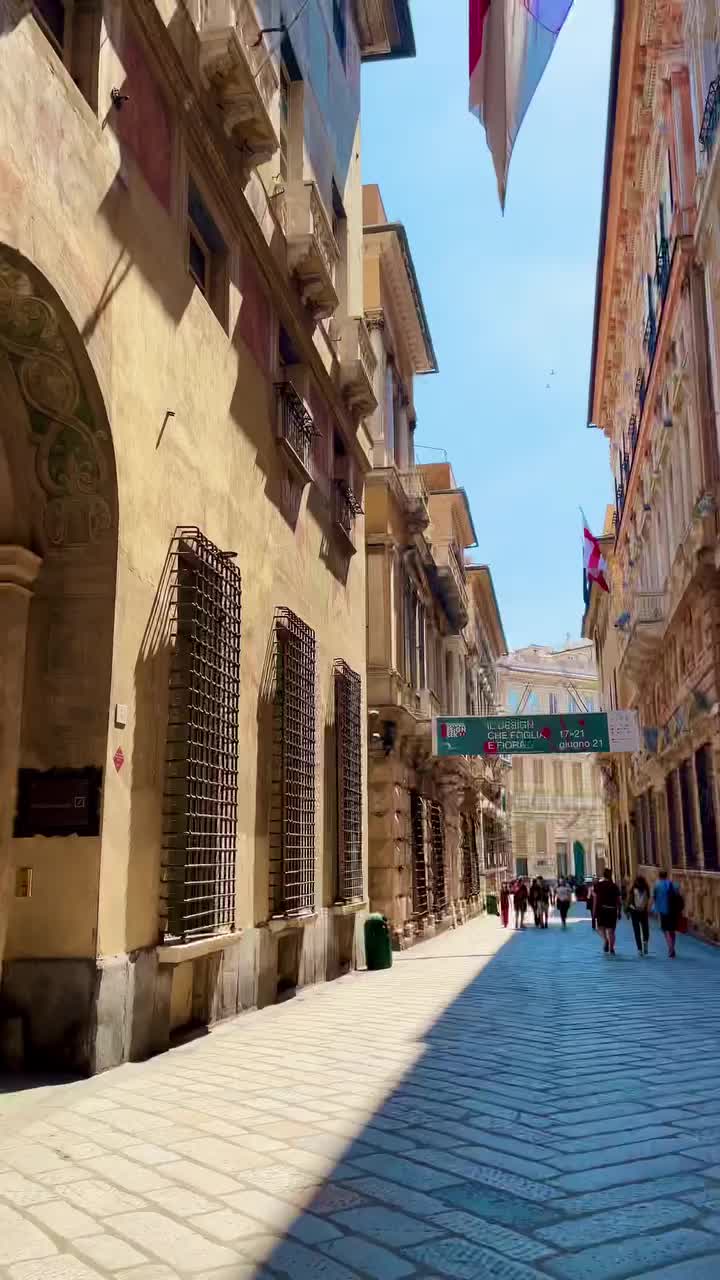 Explore the Charming Alleys of Genova, Italy