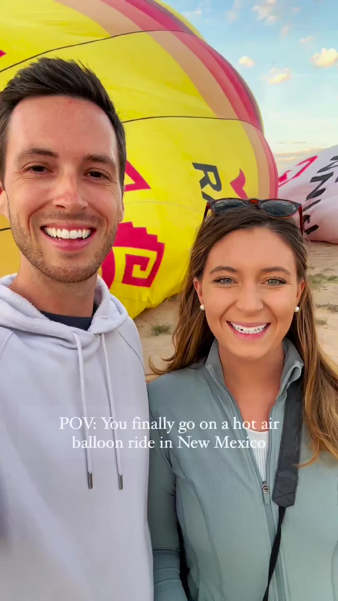 Hot Air Balloon Ride at Sunrise in Albuquerque