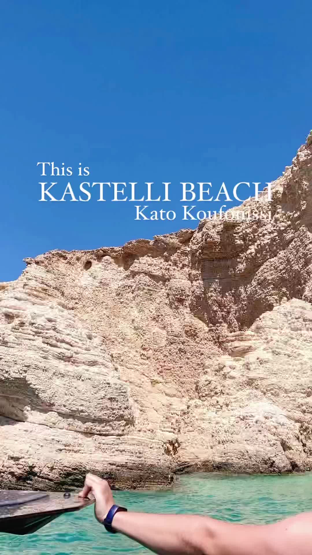 Discover Kastelli Beach: A Hidden Gem Near Koufonissi