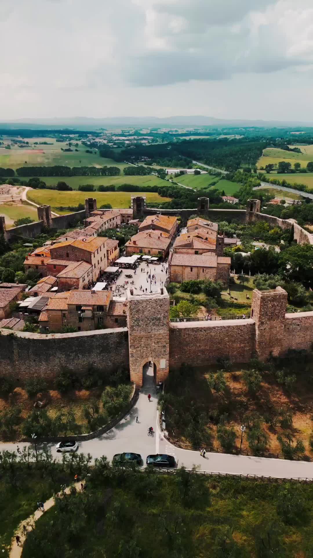 Discover Medieval Monteriggioni in Tuscany, Italy