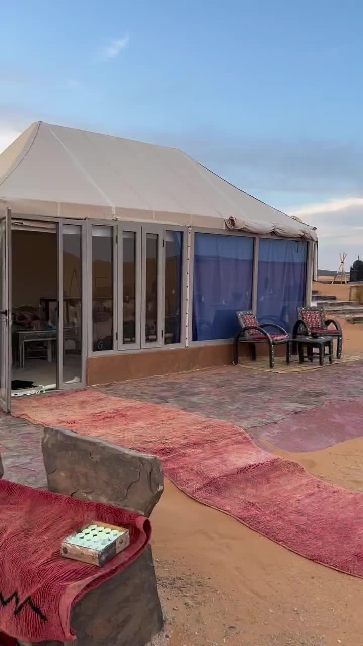 Luxury Sahara Desert Camp Experience in Morocco