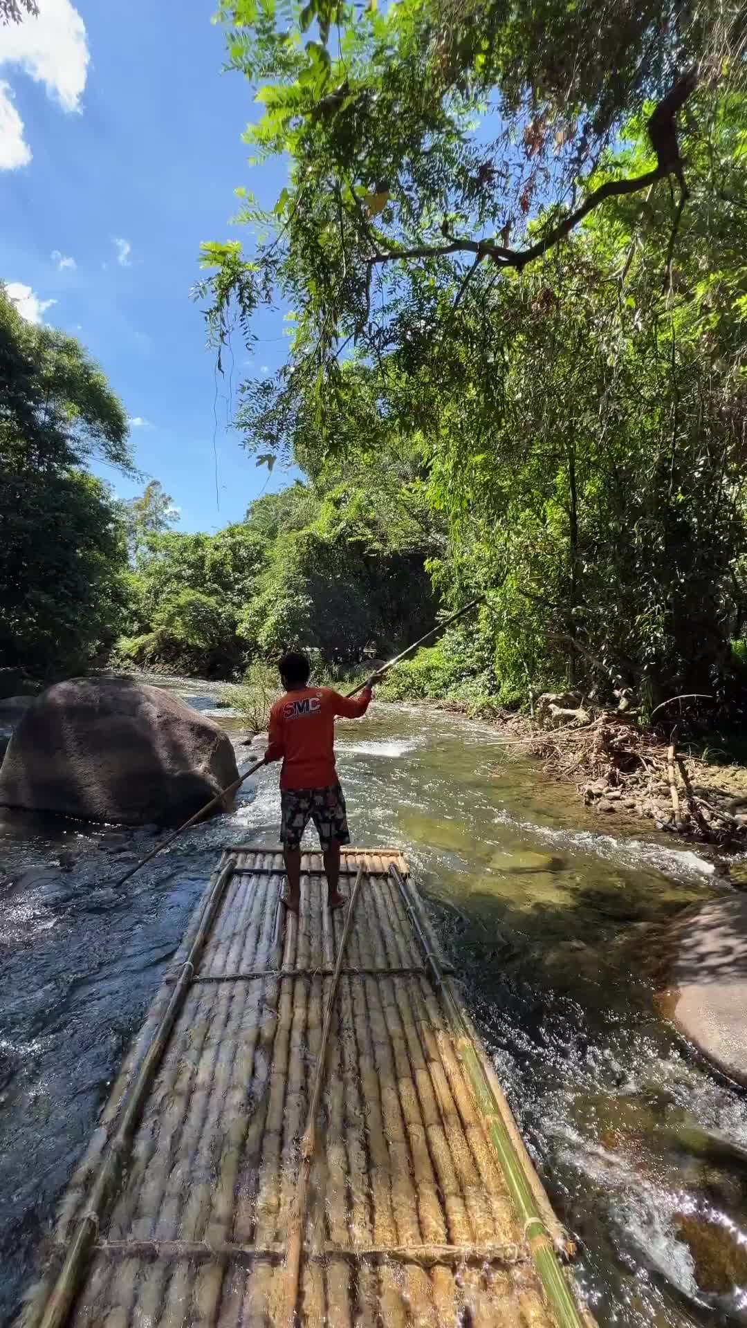 Exploring Khao Lak: Bamboo Rafting Adventure 🌊