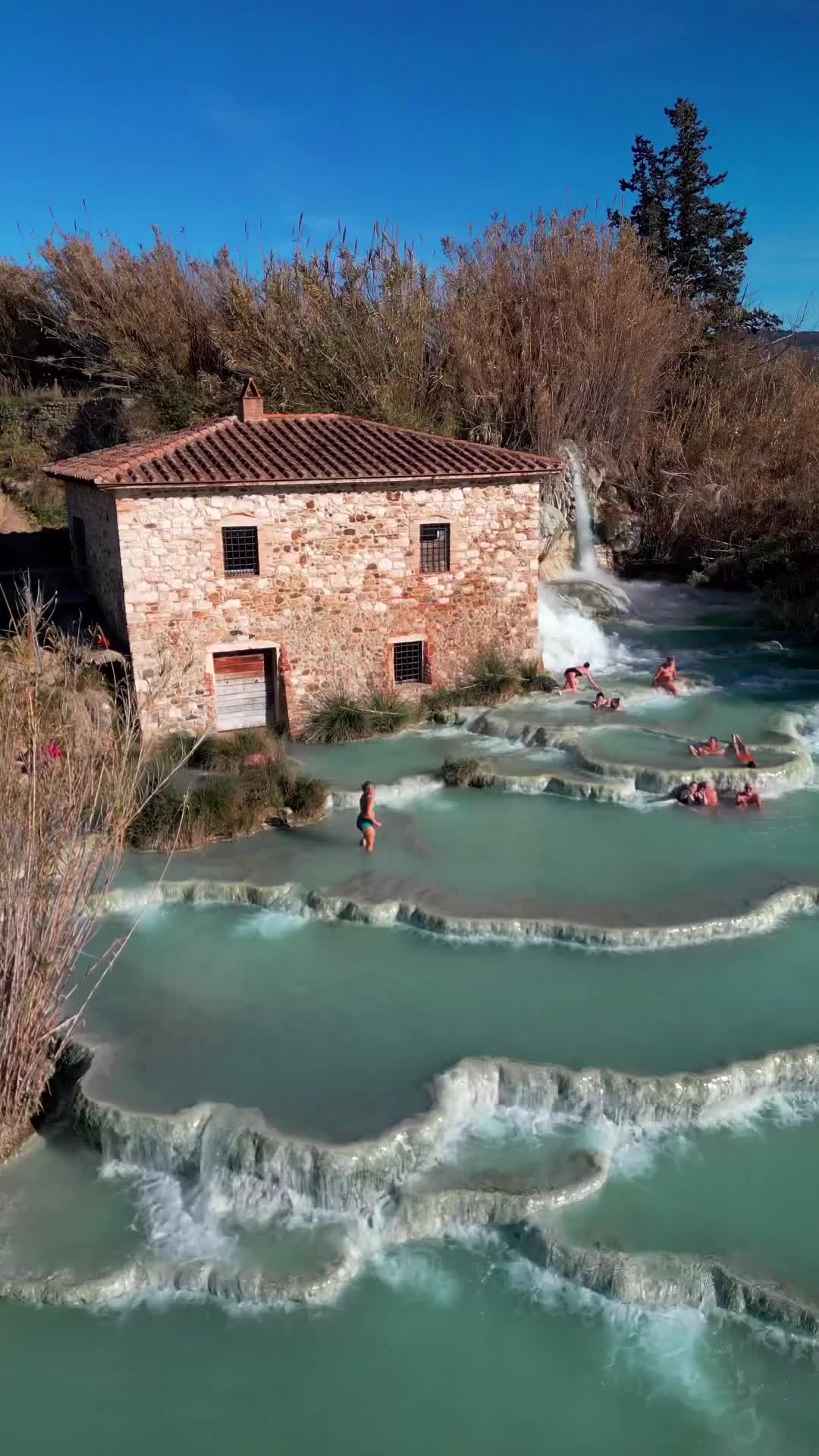 Winter Wonders at Terme Di Saturnia, Tuscany