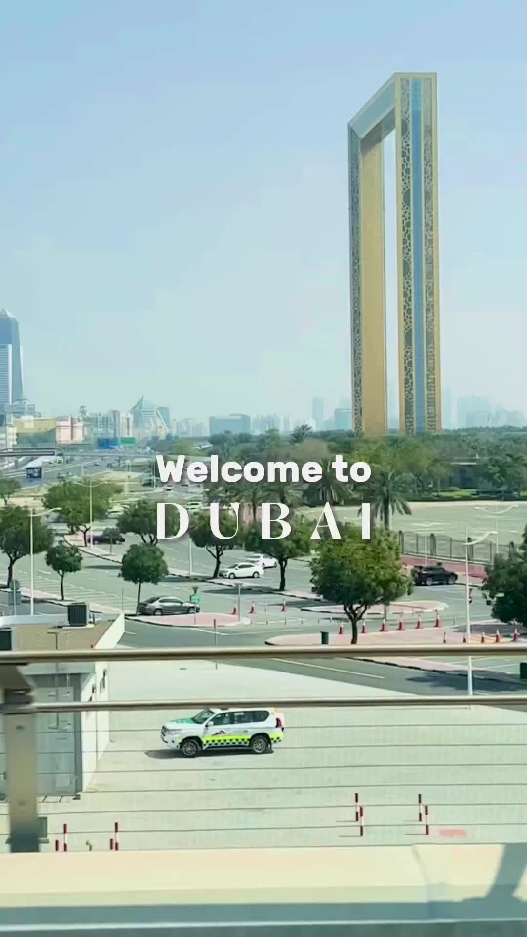 Stunning Views from Dubai Frame - An Architectural Marvel