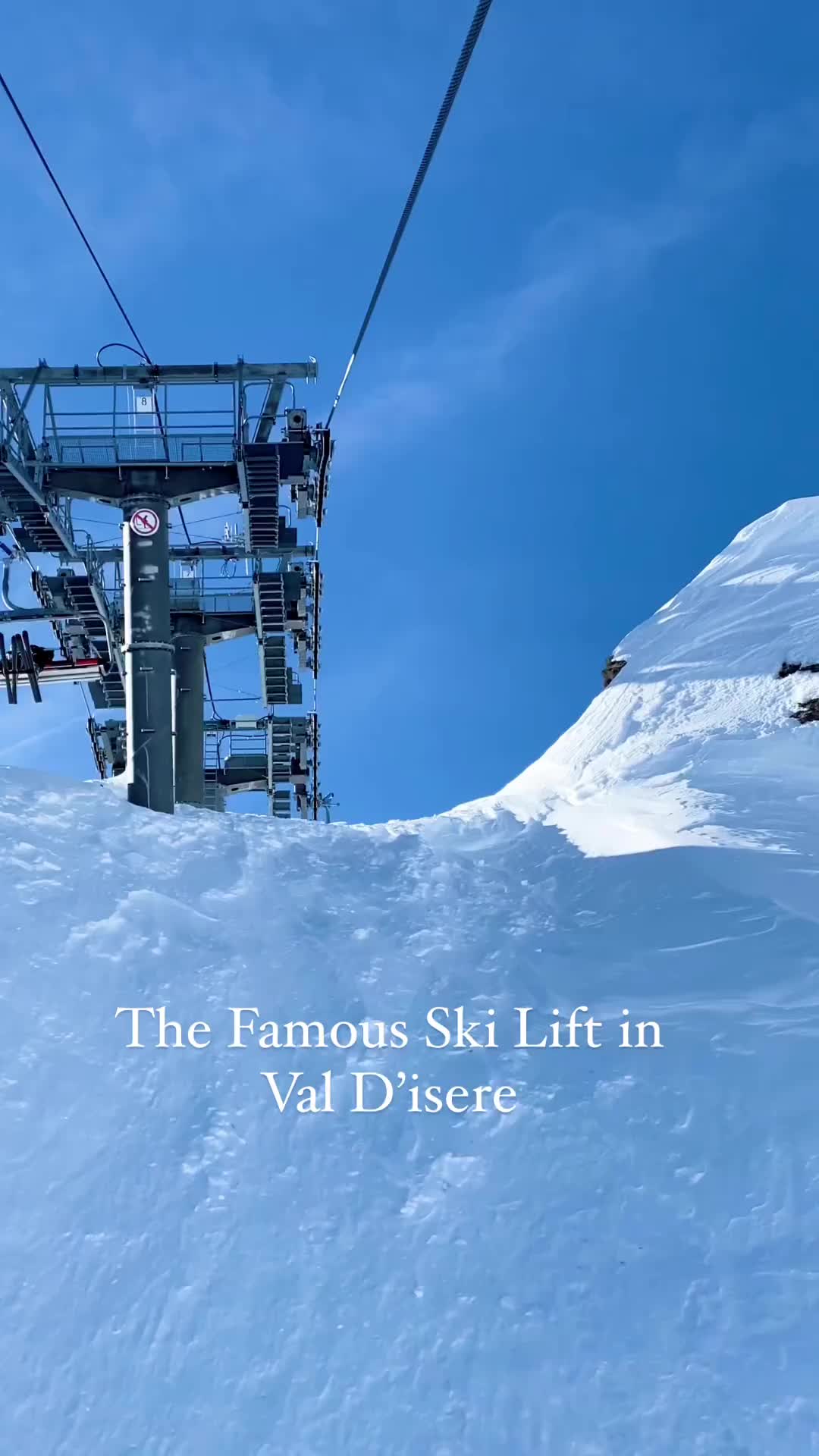 Incredible Views from Leissières Ski Lift in Val-d'Isère