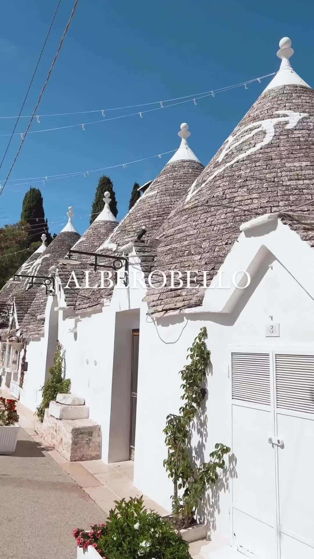 Discover Alberobello: Unique Trulli Houses in Puglia