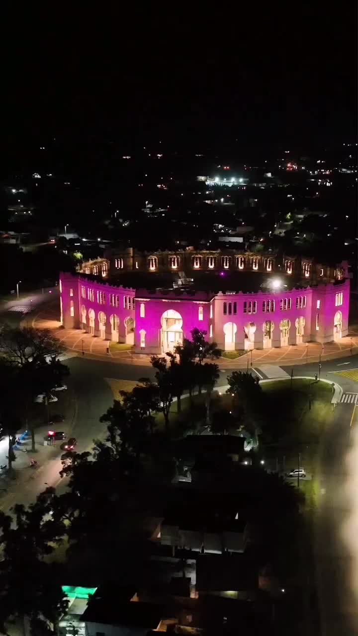 Plaza de Toros Colonia Shines Pink for Breast Cancer Awareness