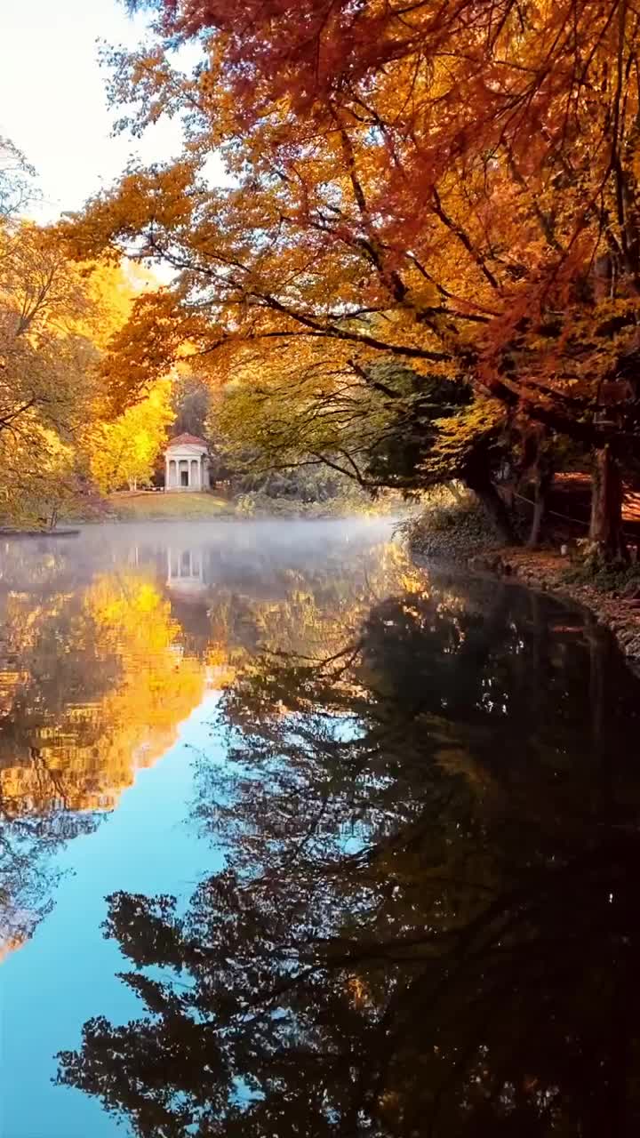 Autumn Tranquility at Laghetto della Villa Reale Monza