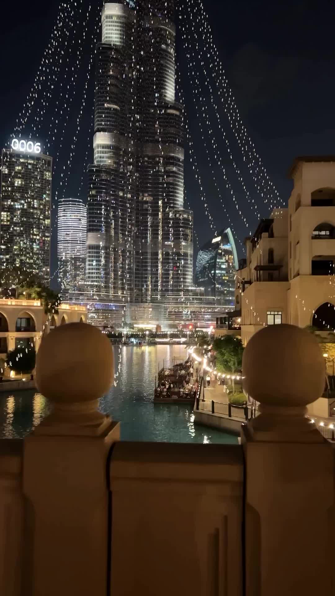 Ramadan Kareem from Burj Khalifa, Dubai 🌙✨