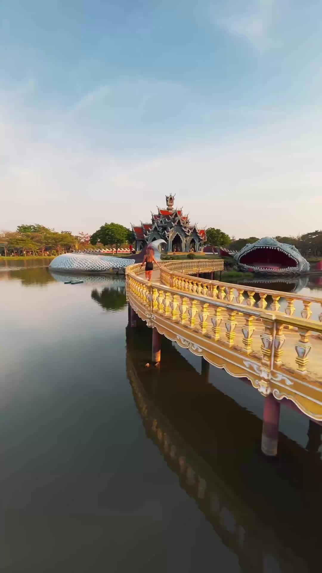 Ancient City in Bangkok Shot on iPhone | Cinematic FPV