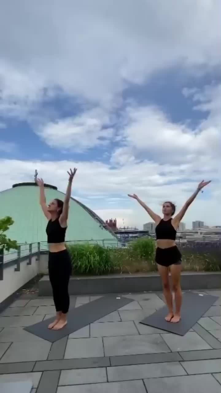 Yoga on Rooftop Terrace at Hotel de Rome, Berlin