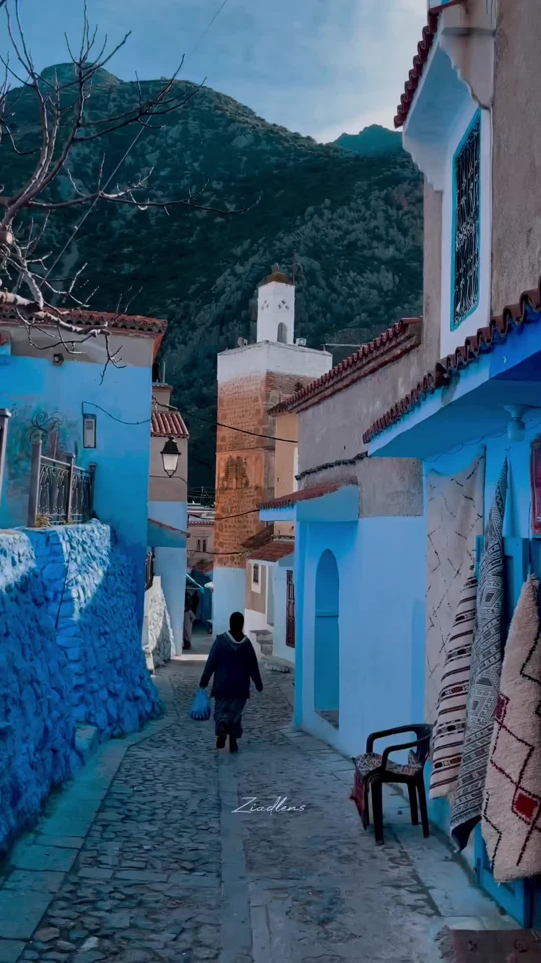 Exploring Chefchaouen's Vibrant Alleys in Morocco