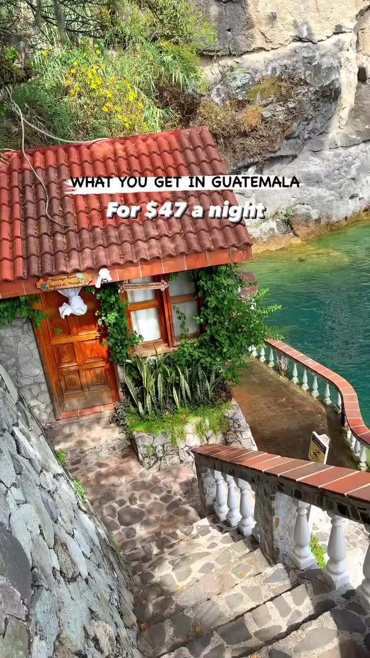 Charming Lakefront Hotel in Guatemala for $47/Night