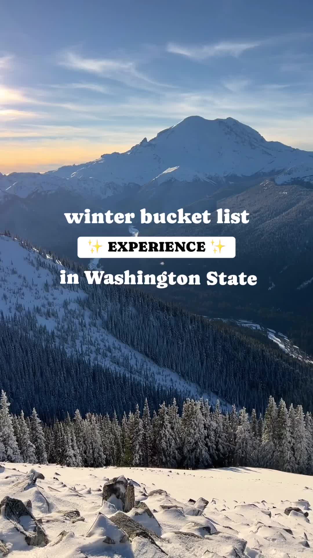 Plan a Day Trip to Crystal Mountain Summit❄️