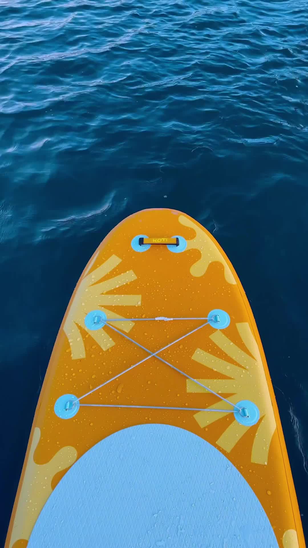 Sunset Paddleboarding in Yukon with Mountain Views