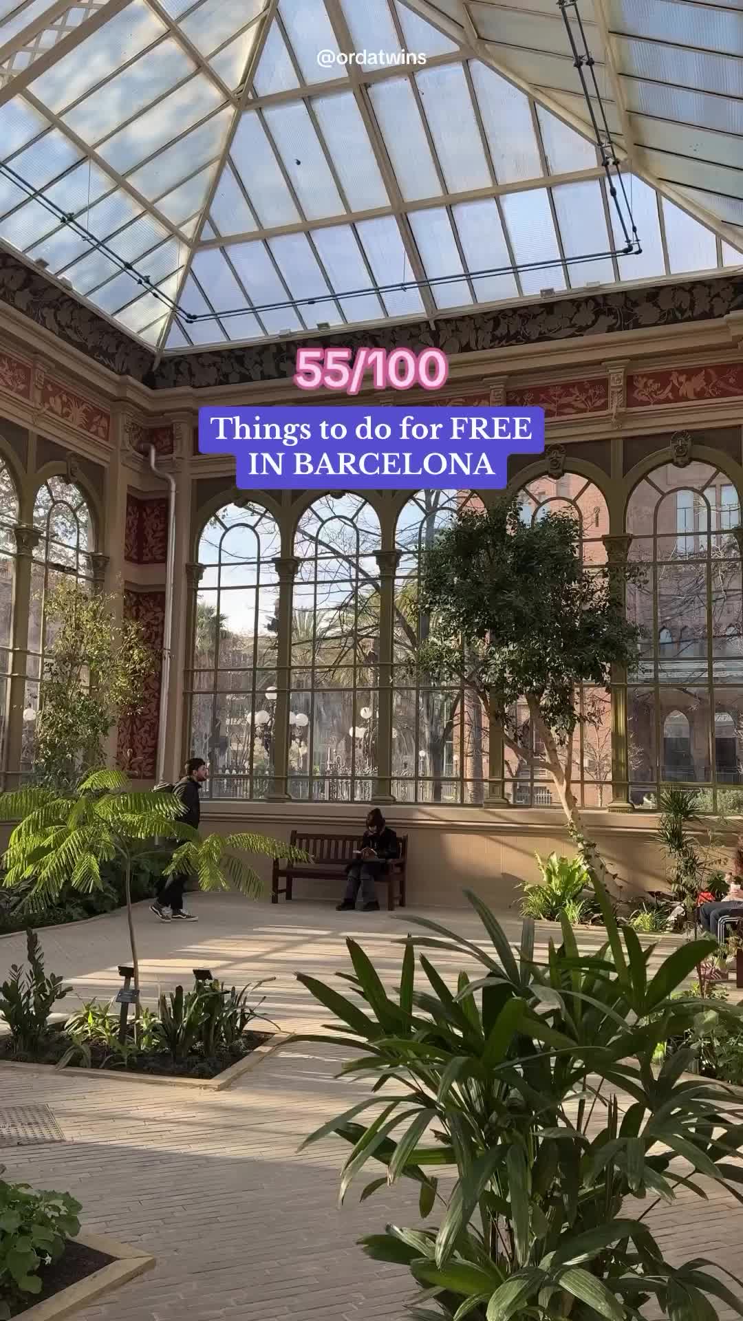 Explore a Hidden Garden for Free in Barcelona