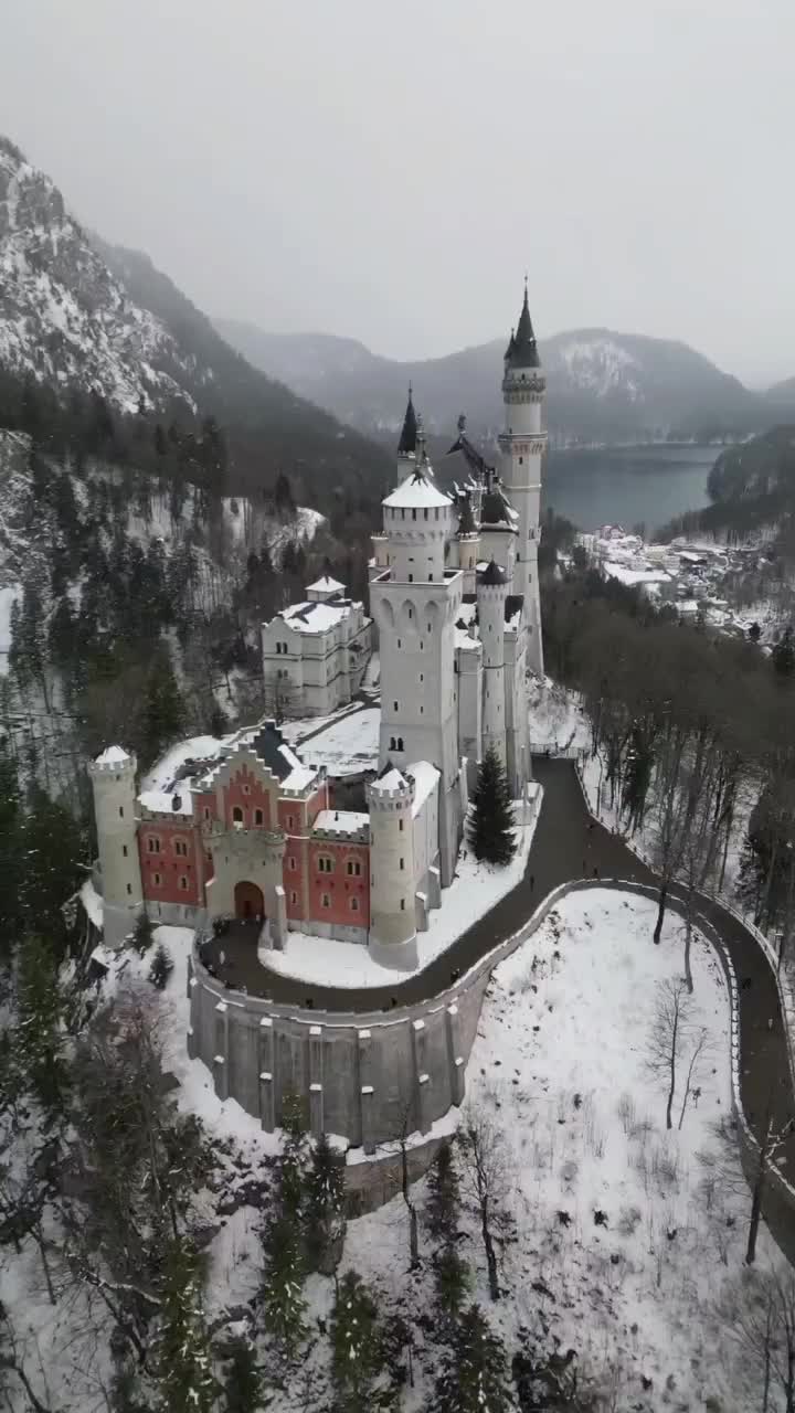 Discover Neuschwanstein Castle in Winter Wonderland