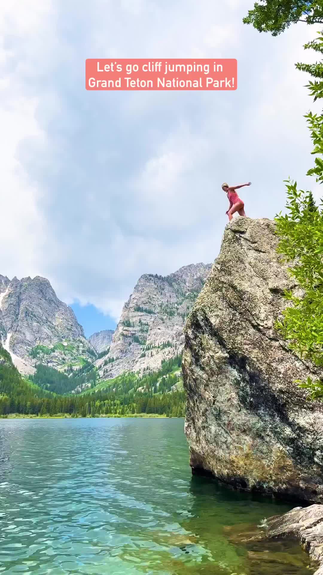 Cliff Jumping at Phelps Lake, Grand Teton - Ultimate Guide